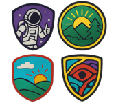 duabiIron On Patches