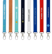 Satin lanyard